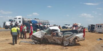 Muere jornalero en fatal choque