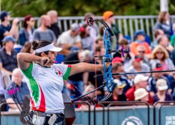 ¡Mexicana Andrea Becerra, subcampeona del mundo en Tiro con Arco compuesto!