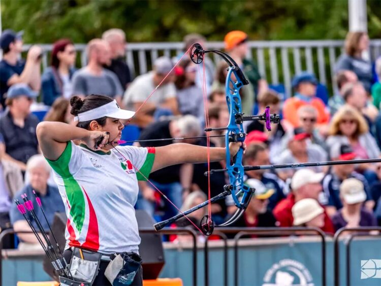 ¡Mexicana Andrea Becerra, subcampeona del mundo en Tiro con Arco compuesto!