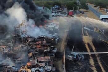 Piden a dueños de depósito de autos, mantener limpio el establecimiento