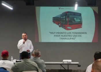 Promueven sustitución de casi cuatro mil autobuses de transporte público en Tamaulipas