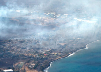Incendio forestal afecta la isla Maui en Hawaii