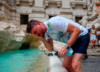 Ola de calor alcanza pico máximo en Italia
