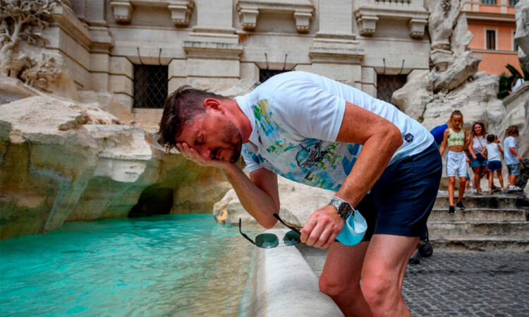 Ola de calor alcanza pico máximo en Italia