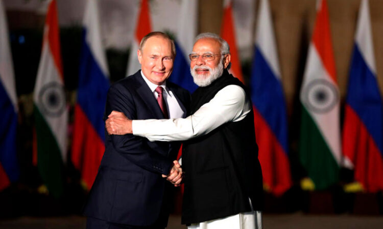 De la luna al teléfono: Putin y Modi abordan futuro espacial de Rusia e India