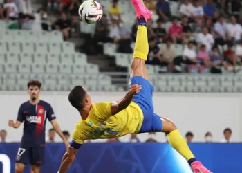 Cristiano Ronaldo decepcionado por no ser elegido MVP de la Liga Árabe