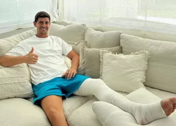 ¡Golpe al Real Madrid! Courtois fuera hasta 2024 por lesión en rodilla