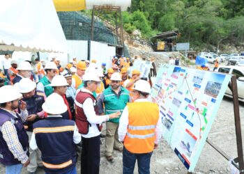 Supervisa gobernador de Tamaulipas avance del mega-tunel de nueva autopista Mante-Ocampo-Tula