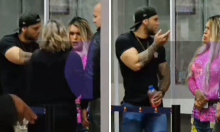 Captan a Marlon peleando con Wendy Guevara y le reclama cosas del celular