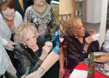 Silvia Pinal celebra sus 92 años con una fiesta de cumpleaños en su casa