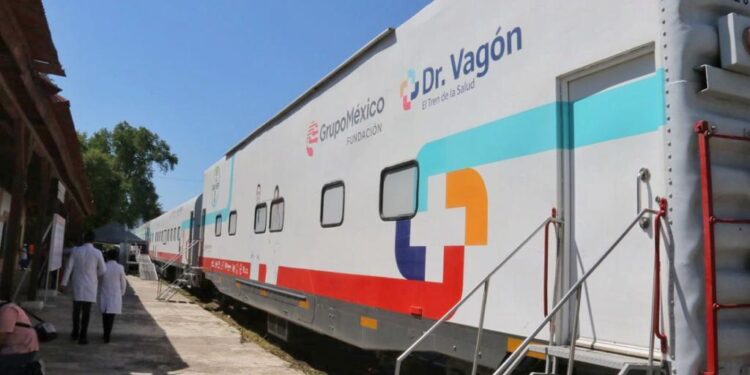 Llega Dr. Vagón a  Ciudad Victoria con servicio médico gratuito.