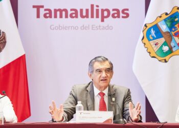 Acuerdan gobernadores de Tamaulipas y Nuevo León dialogar sobre el Acueducto del Pánuco