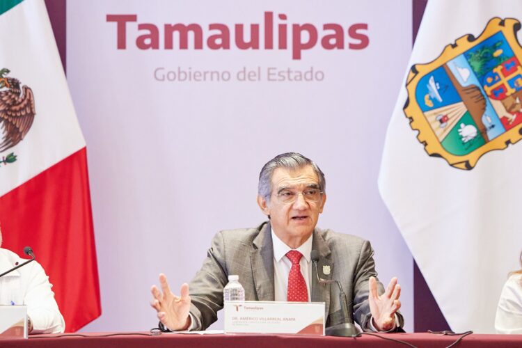 Acuerdan gobernadores de Tamaulipas y Nuevo León dialogar sobre el Acueducto del Pánuco