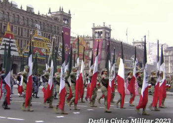 Desfile Cívico Militar 2023: Resalta Sedena unidad nacional