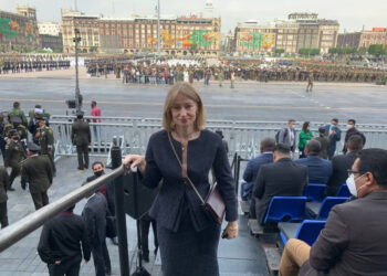 Embajadora de Ucrania en México critica participación rusa en el Desfile Militar