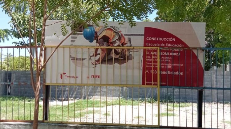 Inversión de Gobierno de Tamaulipas en infraestructura educativa asciende a 27 mdp en El Mante