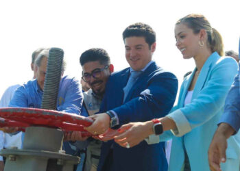 Llegan primeras aportaciones de agua de El Cuchillo II a Monterrey