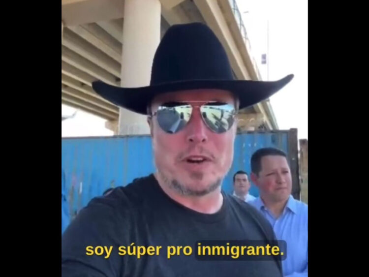 Elon Musk habla de la crisis migratoria desde frontera con Texas