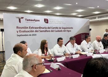 Asiste Eduardo Gattás a reunión de Semáforo del Agua; Victoria sigue en rojo