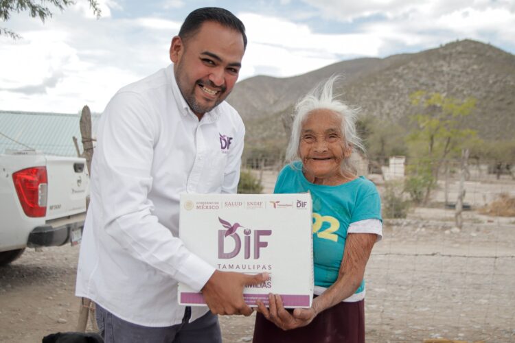 Entrega DIF Tamaulipas tercera dotación de Programas Alimentarios a 73 mil familias