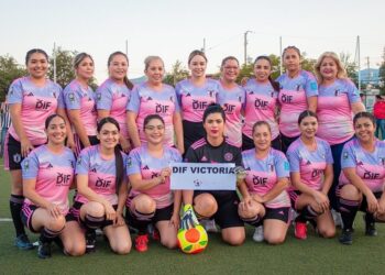 Domina DIF Victoria rama femenil de Fut7 Intermunicipal.