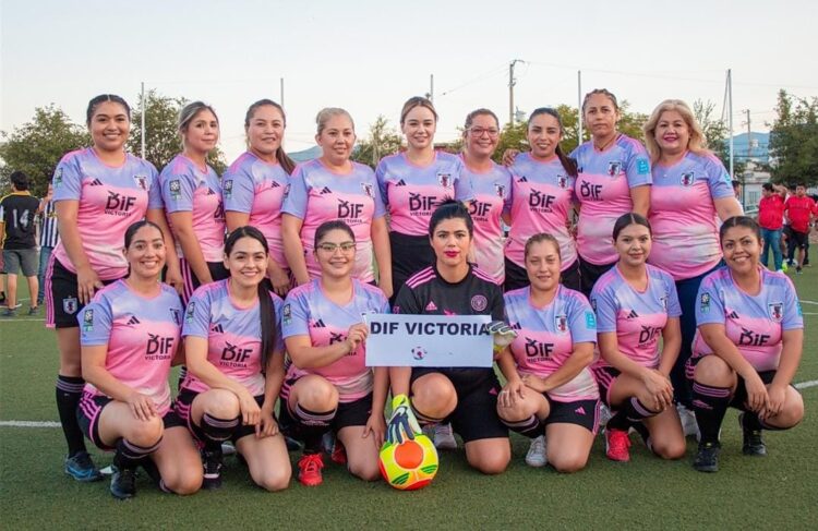 Domina DIF Victoria rama femenil de Fut7 Intermunicipal.