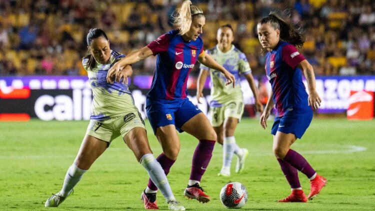 Barcelona femenino culmina gira Mexicana con victoria sobre Tigres