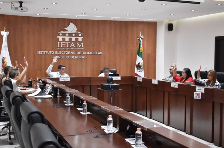 Aprueba IETAM convenio con el INE para el  proceso electoral concurrente 2023-2024