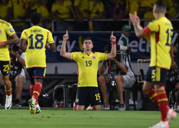 Colombia doblega a Venezuela con anotación de Santos Borré