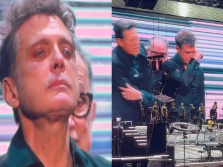 Luis Miguel llora en su último concierto en Chile por larga ovación