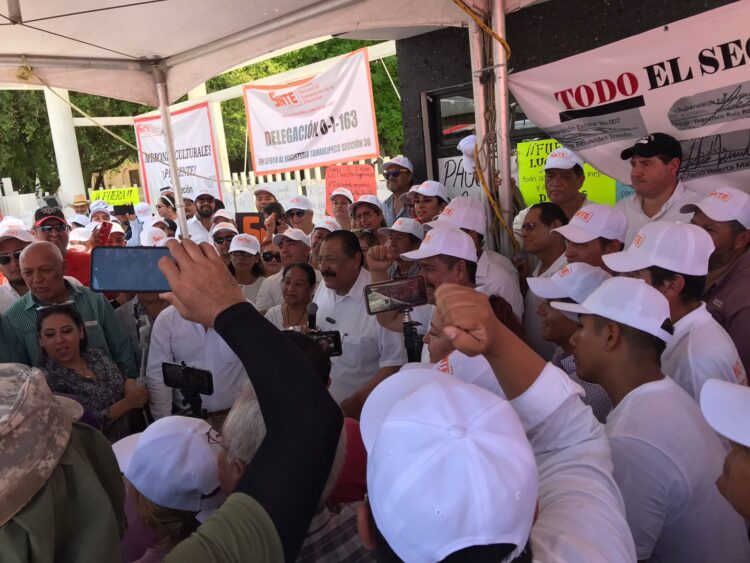 Mantiene SNTE cierre de oficinas de la SET y paro en escuelas tamaulipecas