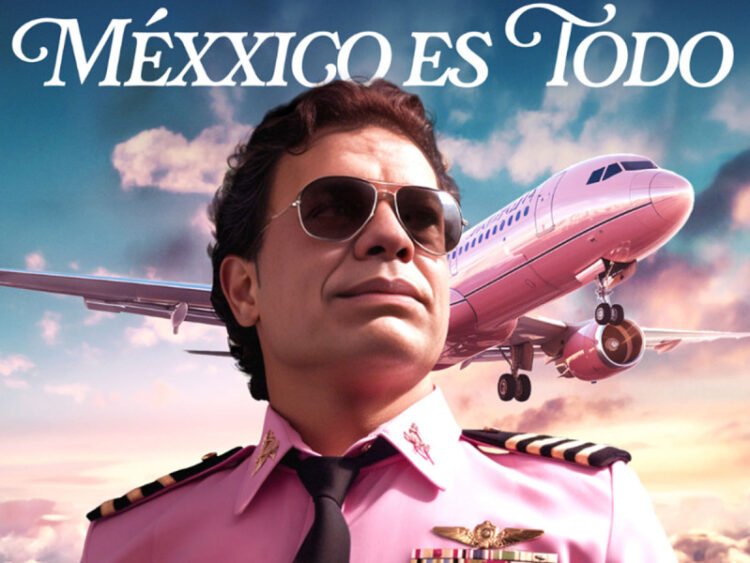 En avión y con canción inédita, Juan Gabriel surcará los cielos