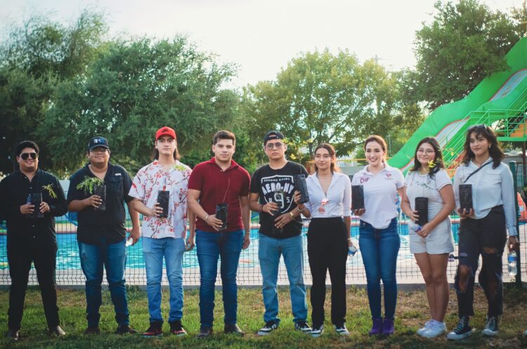 Injuve Tamaulipas lleva a cabo acciones de reforestación en la entidad