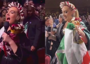 Adele se viste a la Mexicana en noche de Independencia