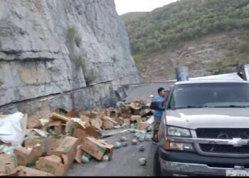 Alerta: circulación habilitada en un solo carril de la Carretera Rumbo Nuevo