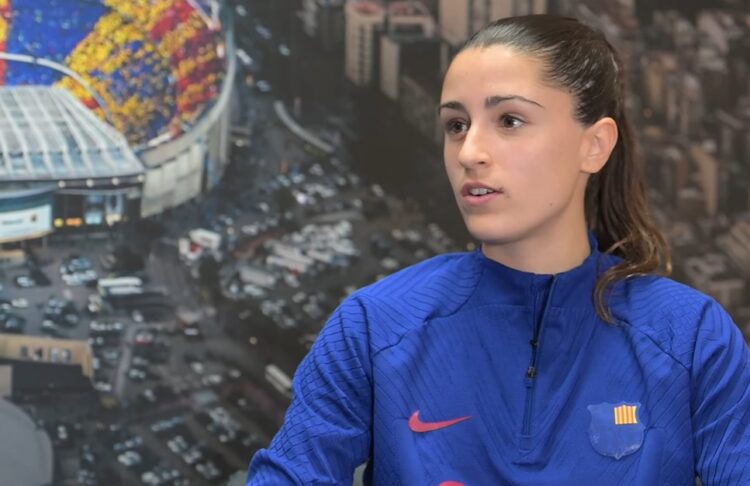 Jugadora del Barcelona asegura que nivel del fútbol femenino de México es similar al de Europa