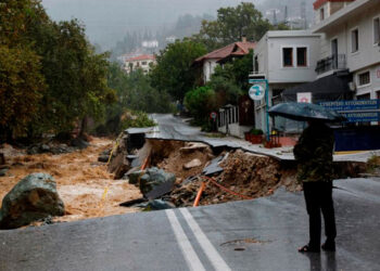 De llamas a lluvias: Grecia lucha con el temporal ‘Elias’ tras los devastadores incendios