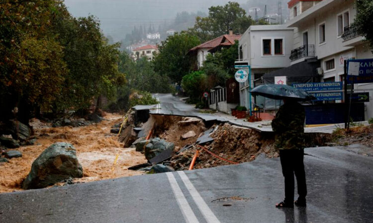 De llamas a lluvias: Grecia lucha con el temporal ‘Elias’ tras los devastadores incendios