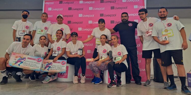 Fomenta Municipio y Liverpool la salud física de los trabajadores