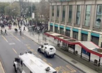 Disturbios sacuden Chile en medio de encuentro entre AMLO y Boric