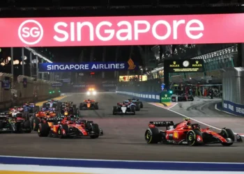 Se acabó la racha de Red Bull, gana Sainz el Gran Premio de Singapur