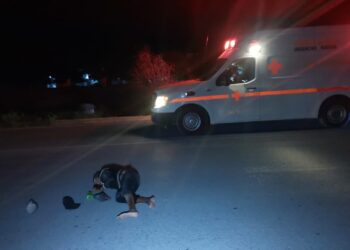 Vehículo arrolla a un peatón en el Eje Vial Lázaro Cárdenas.