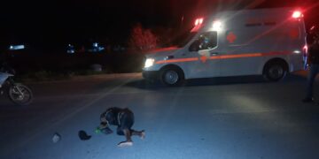 Vehículo arrolla a un peatón en el Eje Vial Lázaro Cárdenas.