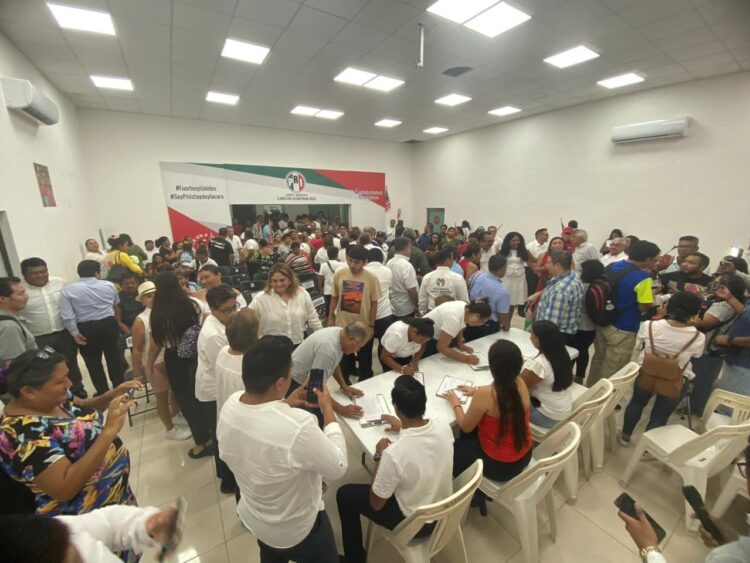 Registra PRI más de 70 mil militantes en jornada nacional de afiliación