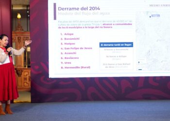 Gobierno federal denuncia penalmente a Grupo México por derrame en Río Sonora