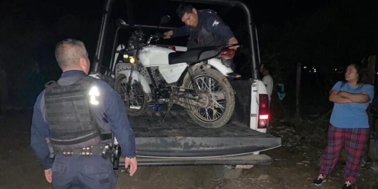 Recuperan cuatro motocicletas en operativos de revisión en colonias populares de Victoria