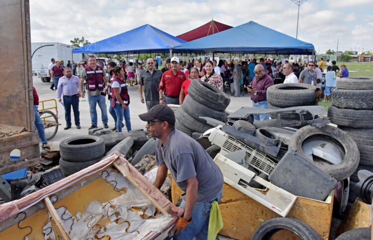 Recolecta DIF Matamoros 12.9 toneladas de residuos con Programa “Dando y Dando, Todos Ganando”