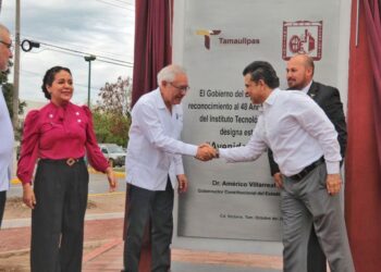 Reconoce alcalde Gattás contribución del Tecnológico Victoria con la sociedad.