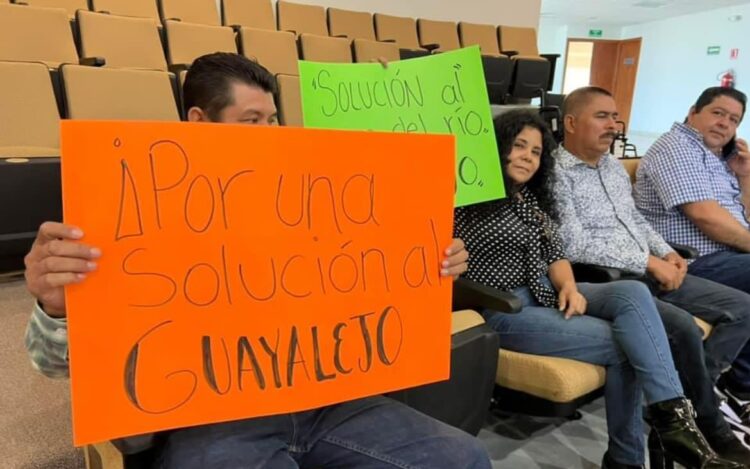 Denuncian saqueo y contaminación de las aguas del río Guayalejo en Llera