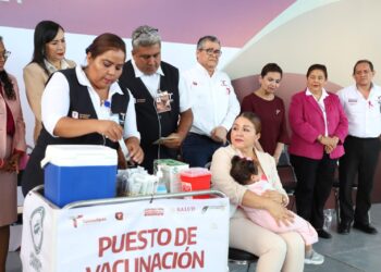 Arranca en Tamaulipas campaña de vacunación simultánea contra la influenza y Covid-19